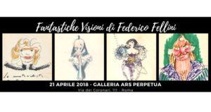Fantastiche Visioni: la mostra sui bozzetti di Fellini a Roma