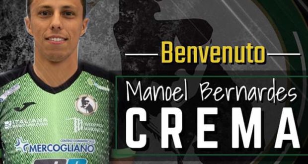 Manoel Bernardes Crema torna a giocare per la Sandro Abate