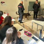 Lacedonia, Cultura della Legalità: il cane poliziotto “Neo” protagonista dell’incontro dei Carabinieri con gli studenti del “F. De Sanctis”